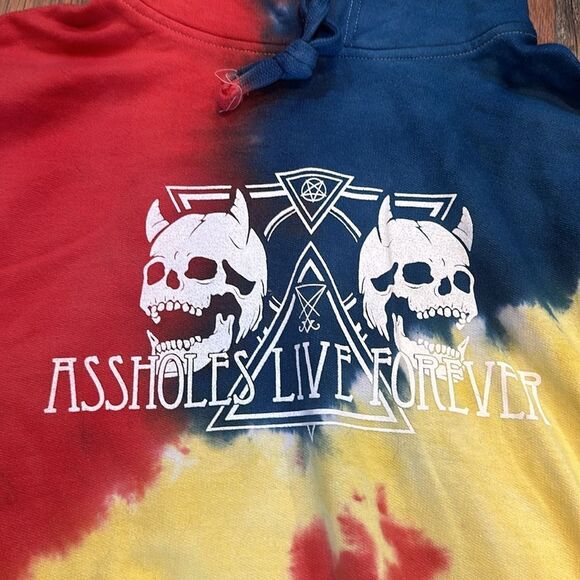 Assholes live forever hoodie M (4100) NWOT - Picture 2 of 4